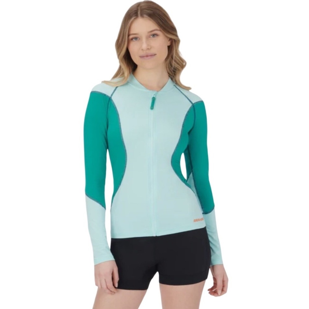 NWT Sea-Doo Women's Long Sleeve Performance Rashguard Size XL UPF 50 Surf Swim